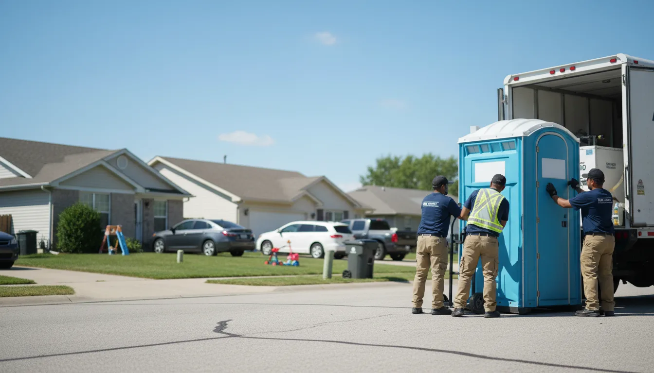 Standard Porta Potty Rentals in Revere, MO near me